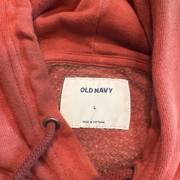 Men’s Old Navy Orange Hoodie size L - Picture 3 of 4